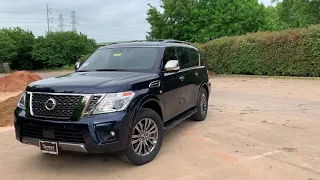 2019 Nissan Armada Platinum Reserve In Hermosa Blue by Andrew Maritim