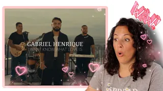 Gabriel Henrique, Coral Black To Black | I Want to Know What Love Is   | PERFECTION 😍 🤯 REACTION 🥰