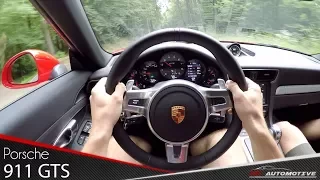 Porsche 911 GTS POV Test Drive + Acceleration 0 - 200 km/h