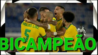 BRASIL 2x1 ESPANHA - FINAL DAS OLIMPÍADAS | BRASIL BICAMPEÃO OLÍMPICO - TÓQUIO 2020 |ANÁLISE DO JOGO