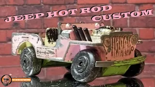 Matchbox Superfast #2 Jeep Hot Rod Reimagined Custom!