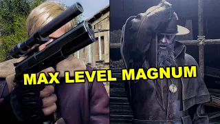 Resident Evil 4 Remake - MAX LEVEL MAGNUM VS Bosses Gameplay