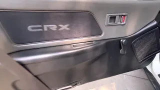 1990 Honda CRX Si Interior Part 1