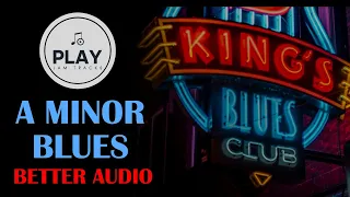 A minor Blues Guitar Backing - BB King Style - IMPROVED AUDIO