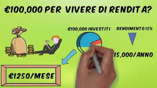 Puoi Vivere di Rendita con €100,000 Oggi?