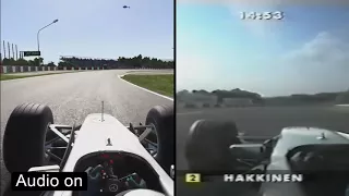 F1 2017 VS Real Life (McLaren MP4-13 Comparison, Suzuka)