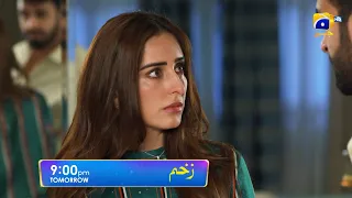 Zakham Episode 30 Promo | Sehar Khan | Aagha Ali | Tomorrow at 9:00 PM only on Har Pal Geo