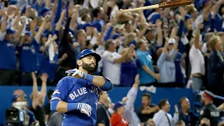 2015 ALDS Game 5 - Rangers vs. Blue Jays (Jose Bautista Bat Flip game!)