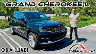 2021 Jeep Grand Cherokee L Q&A (Live)