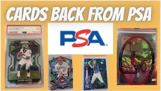 PSA Graded Sports Card Reveal ** Cards Came Back from PSA Let's See The Grade! **