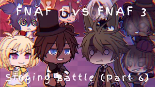 [FNAF Gacha Singing Battle Series] | FNAF 1 vs FNAF 3 | Episode 6 (Flash Warning)