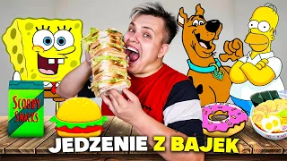 Testujemy JEDZENIE Z BAJEK PRZEZ 24H