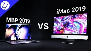 8-core MacBook Pro vs 8-core iMac (2019) - ULTIMATE Comparison!