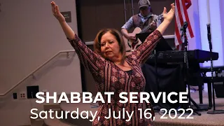 July 16, 2022 | Shabbat Service