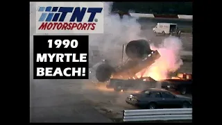 1990 TNT MYRTLE BEACH MONSTER TRUCK CHALLENGE! ESPN SPEEDWORLD VERSION!