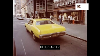 1970s New York Streets, Manhattan, HD from 35mm