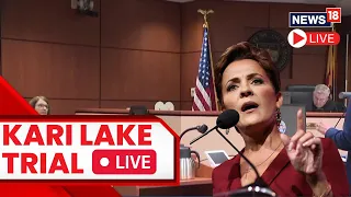 US News Live |  Kari Lake Goes For Trial For Signed Envelopes Live | Kari Lake Trial Live | N18L