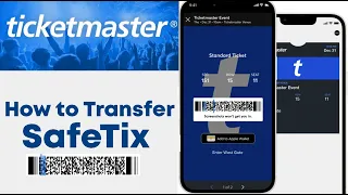 TicketMaster SafeTix Transfer Tickets | How To Demo