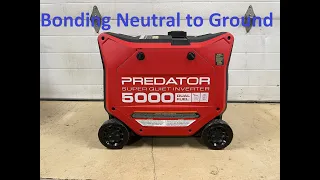 Bonding Neutral to Ground: Why or why not? Predator 5000W Inverter Generator