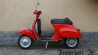 PIAGGIO VESPA 50 SPECIAL 3 GEARS 1974 - START UP, SOUND, REVS & ACCELERATIONS