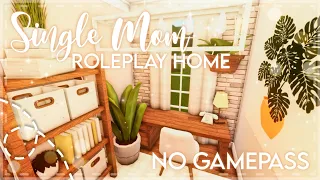 No Gamepass Single Mom Roleplay House I 27k! I Speedbuild and Tour - iTapixca Builds