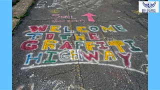 Graffiti Highway and Centralia Mine Fire Images put to royalty-free Youtube music.