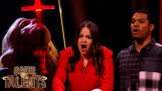 GULP! Is Lucky our DANGEROUS Sword Swallower?! | Game Of Talents UK