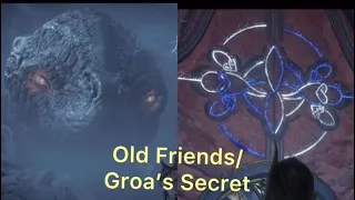 God of War Ragnarök+ Old Friends/Groa's secret