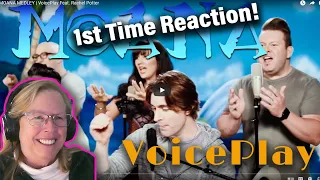 LOVE IT! 1st Time Reaction | VoicePlay - Moana Medley ft. Rachel Potter | Muddy Corgi Reaction