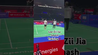 Lee ZII Jia Smash Training💯