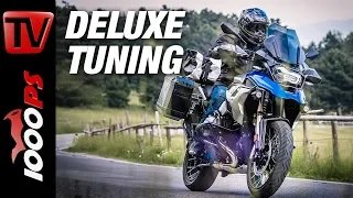 Deluxe Tuning an der BMW R 1200 GS Rallye - Das Auge fährt mit!