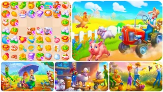 Farm Games - Gardenscapes New Merge Event - New Photo Album Event