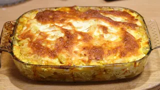 It is so delicious that I cook it almost every day! Potato and chicken casserole