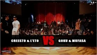 Creesto & Eto vs Mufasa & Goku - step1(clash) - GS FUSION CONCEPT WORLD FINAL | HKEYFILMS