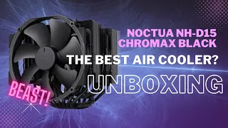 Best CPU Air Cooler? Noctua NH-D15 Chromax Black Unboxing