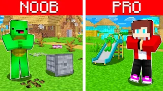 Minecraft NOOB vs PRO: VILLAGE REDECORATING!