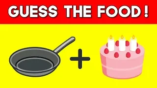 Can You Guess The Food By The Emoji? | Emoji Challenge | Emoji Puzzles!