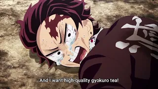 kotetsu gives tanjiro food | Demon Slayer season 3 ep 2