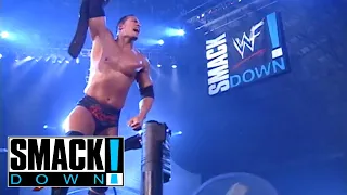 The Rock Vs. Kurt Angle Part 1 - SMACKDOWN!