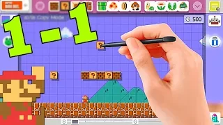 Recreating SMB 1-1 (Super Mario Maker)