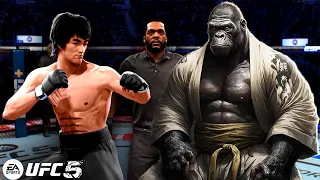 UFC 5 | Bruce Lee vs. Kung Fu Gorilla (EA Sports UFC 5)