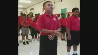 Students From Baltimore's Cardinal Shehan School Sing "Rise Up"