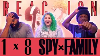 The Counter-Secret Police Cover Operation | Spy x Family Episode 8 REACTION!!!