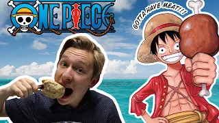 Cooking Luffy's Go-To Dish: Meat on the Bone from the One Piece Cookbook! | Cookin' with Sanji