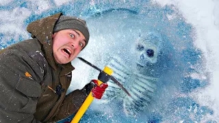 We found dangerous and terrible things Trapped in Ice!