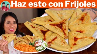 Si Tienes Frijoles y Masa en Casa Puedes Hacer esta Deliciosa Comida | y Super Economica