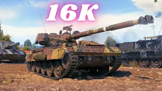 AMX 13 105: Unbelievable 16K Spot Damage in World of Tanks!  World of Tanks Replays