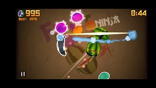 Fruit Ninja Remix V9.2 - Zen Mode Gameplay