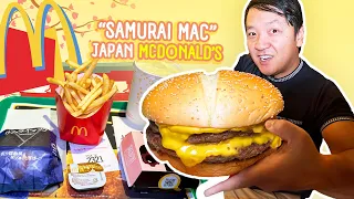 McDonald’s SAMURAI Mac Burger & 22 Course ULTRA Luxury Japanese Surf & Turf Kaiseki Dinner in Tokyo