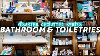 This declutter broke me. The mental side of cleaning out, bathroom & medicine cabinet declutter
